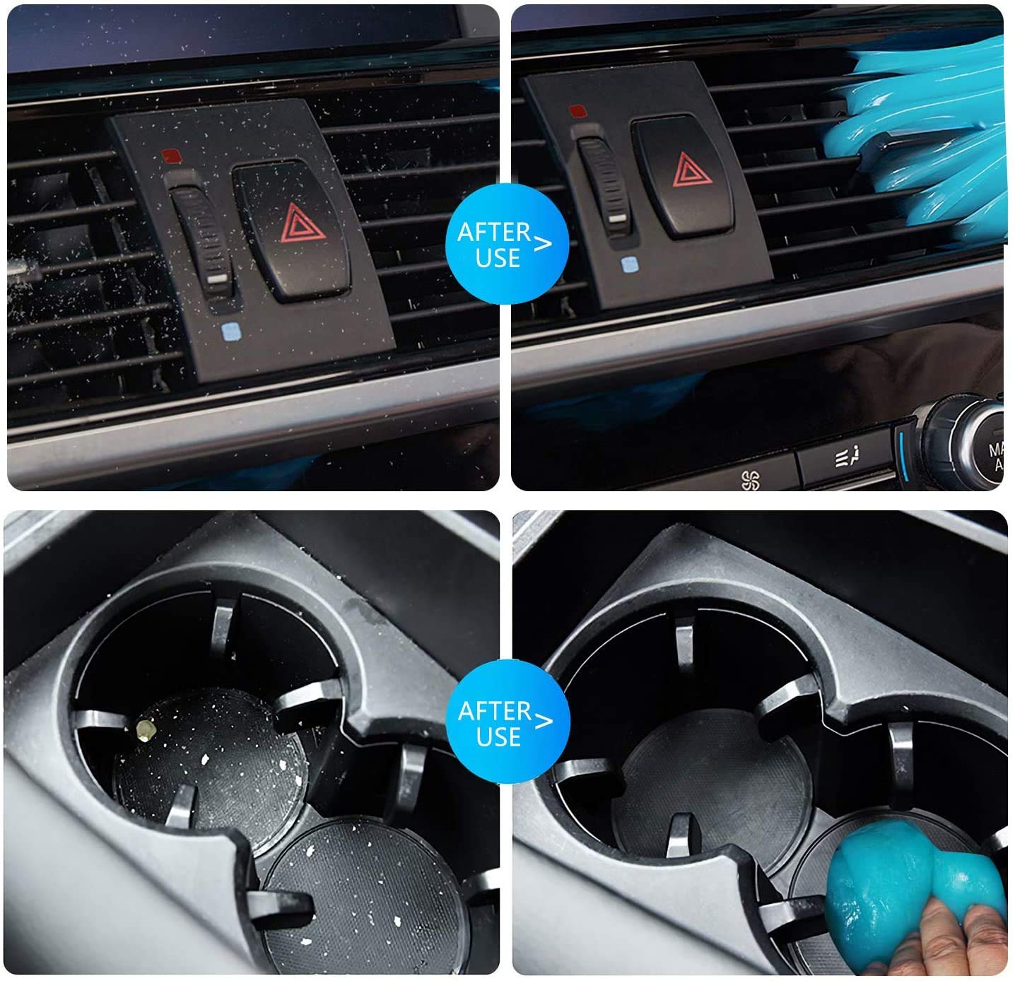 Magic Cleaning Gel Putty — Lifts Dust From Vents & Crevices