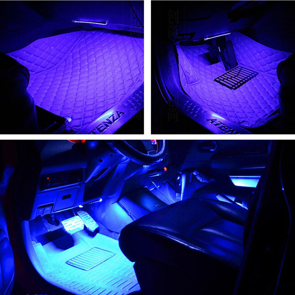 Premium Car Interior LED Strips — RGB App + Music Sync (Multi-Variant)