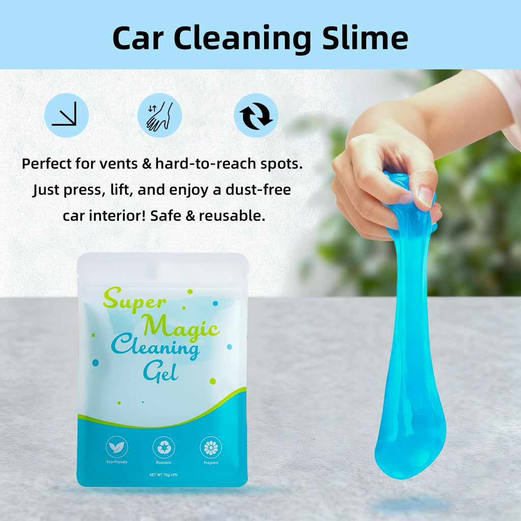 Magic Cleaning Gel Putty — Lifts Dust From Vents & Crevices