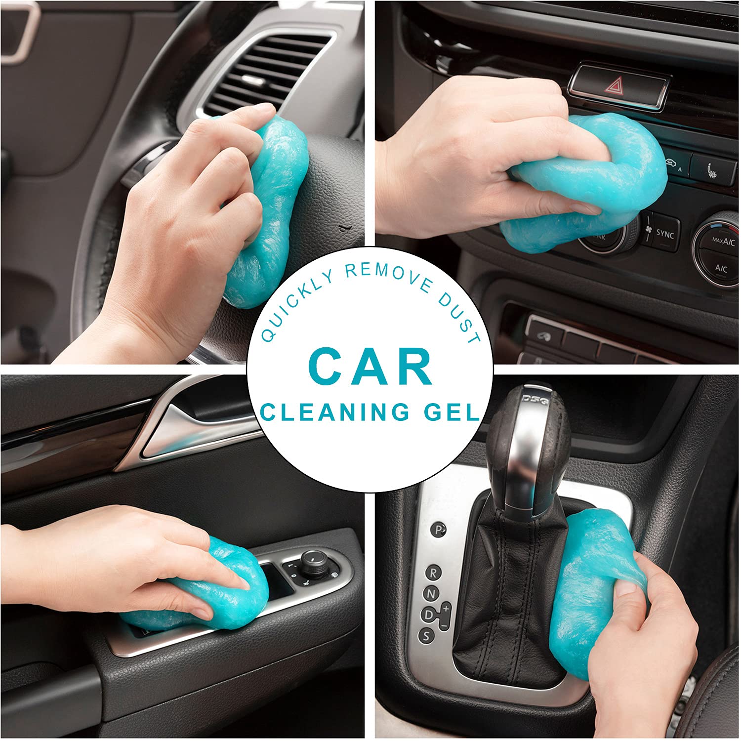 Magic Cleaning Gel Putty — Lifts Dust From Vents & Crevices