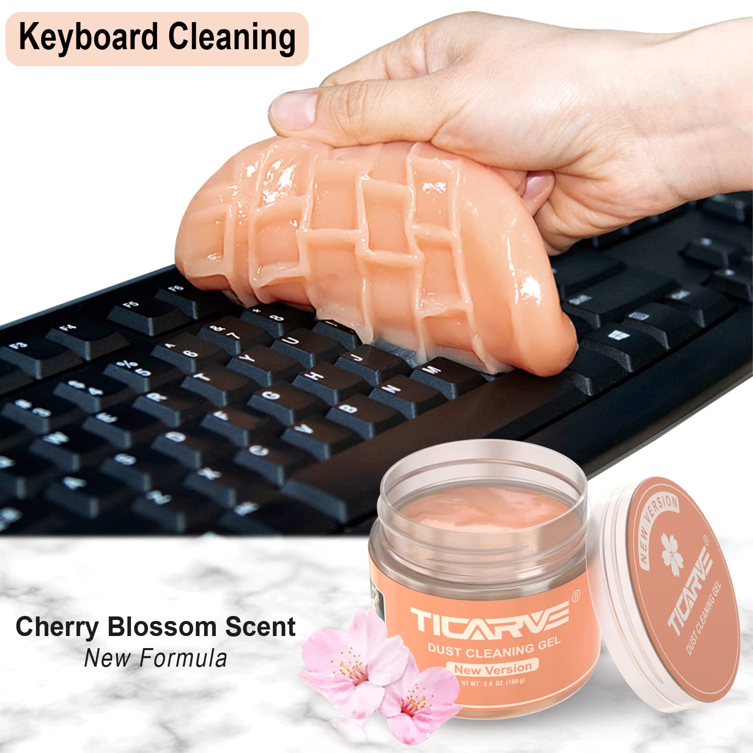 Magic Cleaning Gel Putty — Lifts Dust From Vents & Crevices