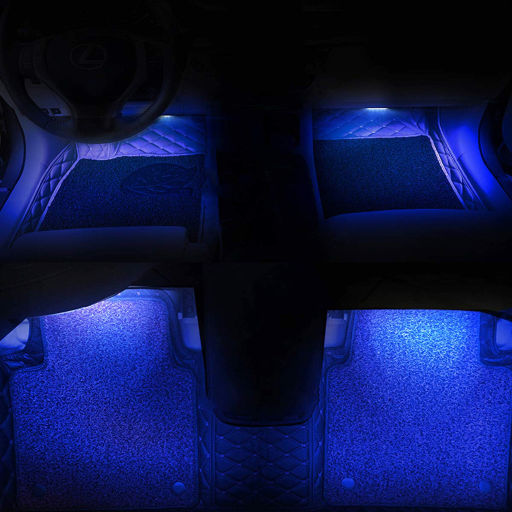 Premium Car Interior LED Strips — RGB App + Music Sync (Multi-Variant)