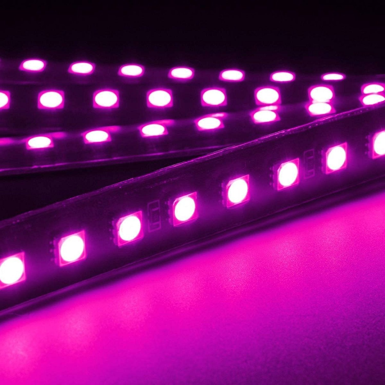 Premium Car Interior LED Strips — RGB App + Music Sync (Multi-Variant)