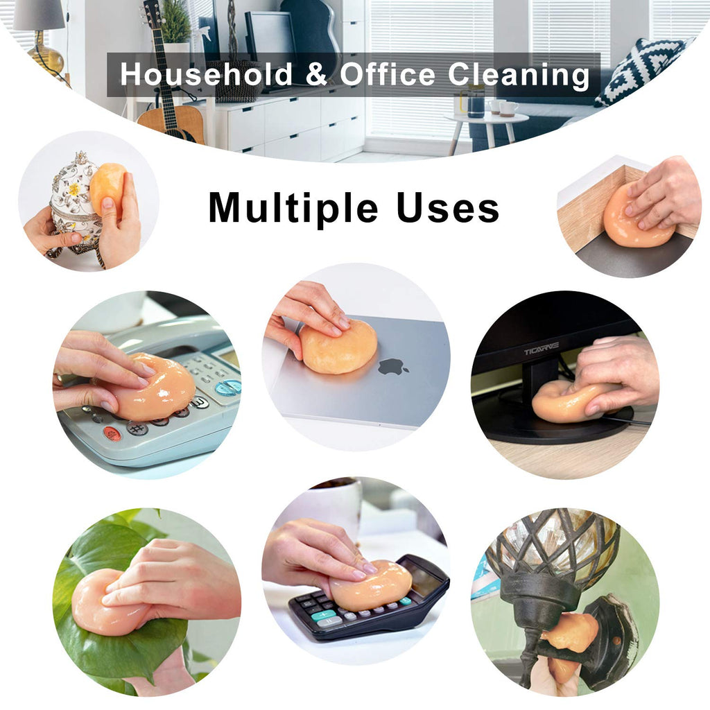 Magic Cleaning Gel Putty — Lifts Dust From Vents & Crevices